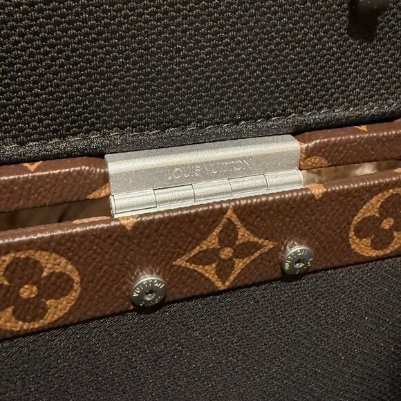 Louis Vuitton SS23 Runway Monogram Macassar Rolling Trunk - Picture 9 of 16